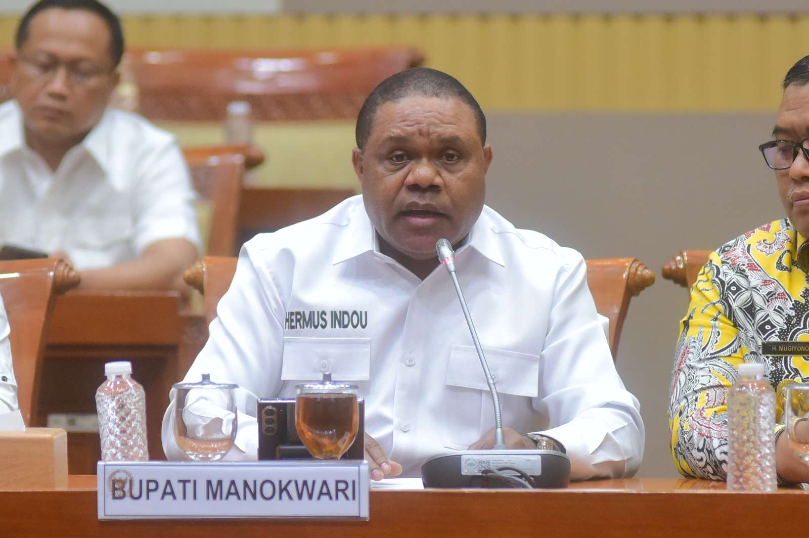 Bupati Hermus Ungkap Aktor dan Kerugian akibat Tambang Emas Ilegal Wasirawi kepada Komisi III | Surya Arfak